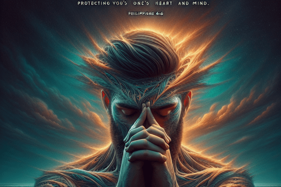 Título del artículo: Descubre la Paz Interior con Filipenses 4:6-7: Manejo de la Ansiedad Según la Biblia. Meta Descripción del artículo: Aprende a superar la ansiedad con Filipenses 4:6-7. Descubre cómo la oración y la gratitud pueden traerte la enigmática paz de Dios. ¡Lee más y encuentra tranquilidad!. Etiquetas del artículo: #Filipenses4 #PazDeDios #SuperarAnsiedad. Excerpt del artículo: Enfrenta tus desafíos diarios con la guía de Filipenses 4:6-7. Este pasaje nos enseña el poder de la oración y la gratitud para superar la ansiedad y recibir la incomprensible paz de Dios que protegerá tu corazón y mente en Cristo Jesús..