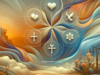 Título del artículo: Explorando Colosenses 3:12-14: Cómo Vivir en Amor y Armonía. Meta Descripción del artículo: Descubre el mensaje de Colosenses 3:12-14 sobre vivir con compasión, amor y paciencia. Pablo nos enseña cómo reflejar a Cristo en nuestras acciones diarias.. Etiquetas del artículo: #Colosenses3 #VivirEnAmor #ReflejarACristo. Excerp del artículo: Acompáñanos en un viaje espiritual explorando Colosenses 3:12-14, donde Pablo nos enseña a vivir con amor, humildad y paciencia, reflejando el amor de Jesús en cada acción..