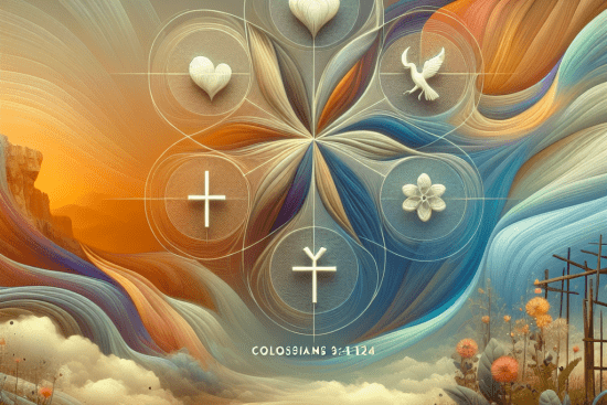 Título del artículo: Explorando Colosenses 3:12-14: Cómo Vivir en Amor y Armonía. Meta Descripción del artículo: Descubre el mensaje de Colosenses 3:12-14 sobre vivir con compasión, amor y paciencia. Pablo nos enseña cómo reflejar a Cristo en nuestras acciones diarias.. Etiquetas del artículo: #Colosenses3 #VivirEnAmor #ReflejarACristo. Excerp del artículo: Acompáñanos en un viaje espiritual explorando Colosenses 3:12-14, donde Pablo nos enseña a vivir con amor, humildad y paciencia, reflejando el amor de Jesús en cada acción..