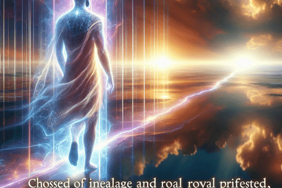 Título del artículo: Explorando 1 Pedro 2:9: Identidad y Propósito en Cristo. Meta Descripción del artículo: Descubre cómo 1 Pedro 2:9 refuerza tu identidad en Cristo como parte de un linaje escogido y un pueblo adquirido por Dios, y cómo esto moldea tu vida diaria.. Etiquetas del artículo: #LinajeEscogido #RealSacerdocio #VidaCristiana. Excerp del artículo: Aprenda sobre 1 Pedro 2:9, un poderoso versículo que nos define como linaje escogido y real sacerdocio. Explore su significado profundo y cómo implementar estas verdades en nuestra identidad y nuestras acciones diarias, reflejando la luz de Cristo en cada paso..