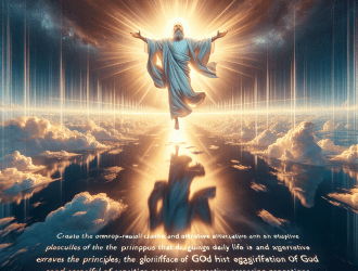 Título del artículo: Explorando Efesios 3:20-21: Poder Divino y Gloria Eterna Explicados. Meta Descripción del artículo: Descubre el profundo mensaje de Efesios 3:20-21 con nuestro análisis detallado. Aprende cómo la omnipotencia de Dios y la eterna glorificación afectan nuestra vida diaria y fe.. Etiquetas del artículo: #Efesios32021 #PoderDivino #GloriaEterna. Excerp del artículo: Efesios 3:20-21 nos revela la omnipotencia de Dios y Su eterna glorificación. Aprende cómo estos principios no solo elevan nuestras oraciones sino que también guían nuestra vida diaria hacia la glorificación de Dios, ofreciéndonos una perspectiva espiritual que atraviesa generaciones..