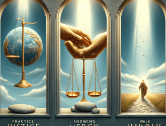 Descubre la Enseñanza de Miqueas 6:8: Justicia, Misericordia y Humildad